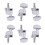 6Pcs 3L3R Sealed Guitar Tunings Key Machine Head String Tuners Guitar Accessory 1
