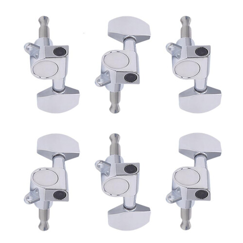 6Pcs 3L3R Sealed Guitar Tunings Key Machine Head String Tuners Guitar Accessory