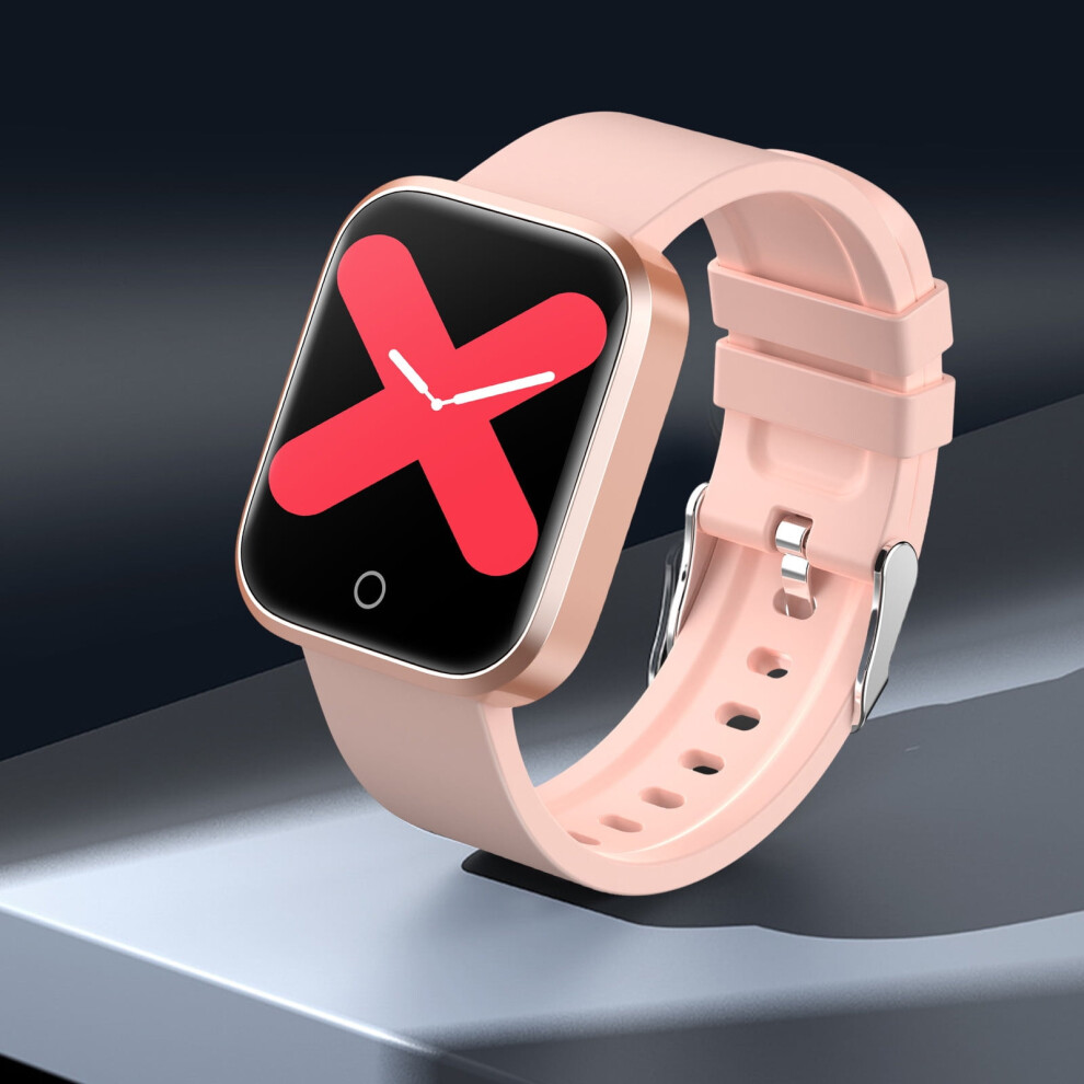 Smart Fitness Tracker,Smartwatch With Pedometer,Full Touch Screen Activity Watch,Heart Rate Monitor,Long Battery Life 9101399538141