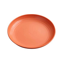 6.9" Lightweight Reusable Plastic Appetizer Plates, Dishwasher Safe, Multicolor – Compatible with Kids & Dessert Use