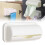 Wall-Mounted Plastic Trash Bag Dispenser Roll Holder – No-Punch, Compatible with Standard Rolls 1