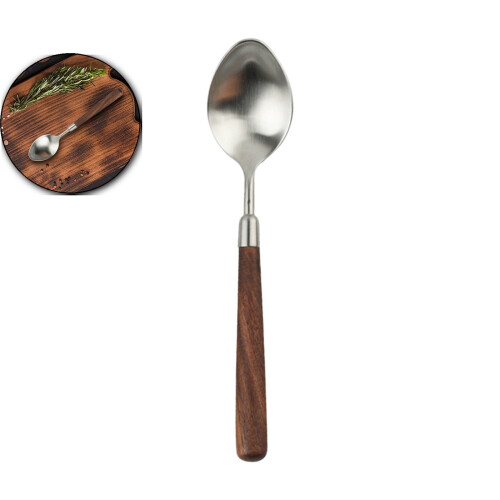 Stainless Steel Flatware, Spoon or Fork, Kitchen Utensils for Everyday Dining(Spoon)