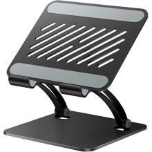 Aluminum Dual-Rod Tablet Stand – Adjustable Multi-Angle Holder Compatible with iPad Pro 13/12/11/10.5, Air, Mini 5–2, Phones & E-Readers
