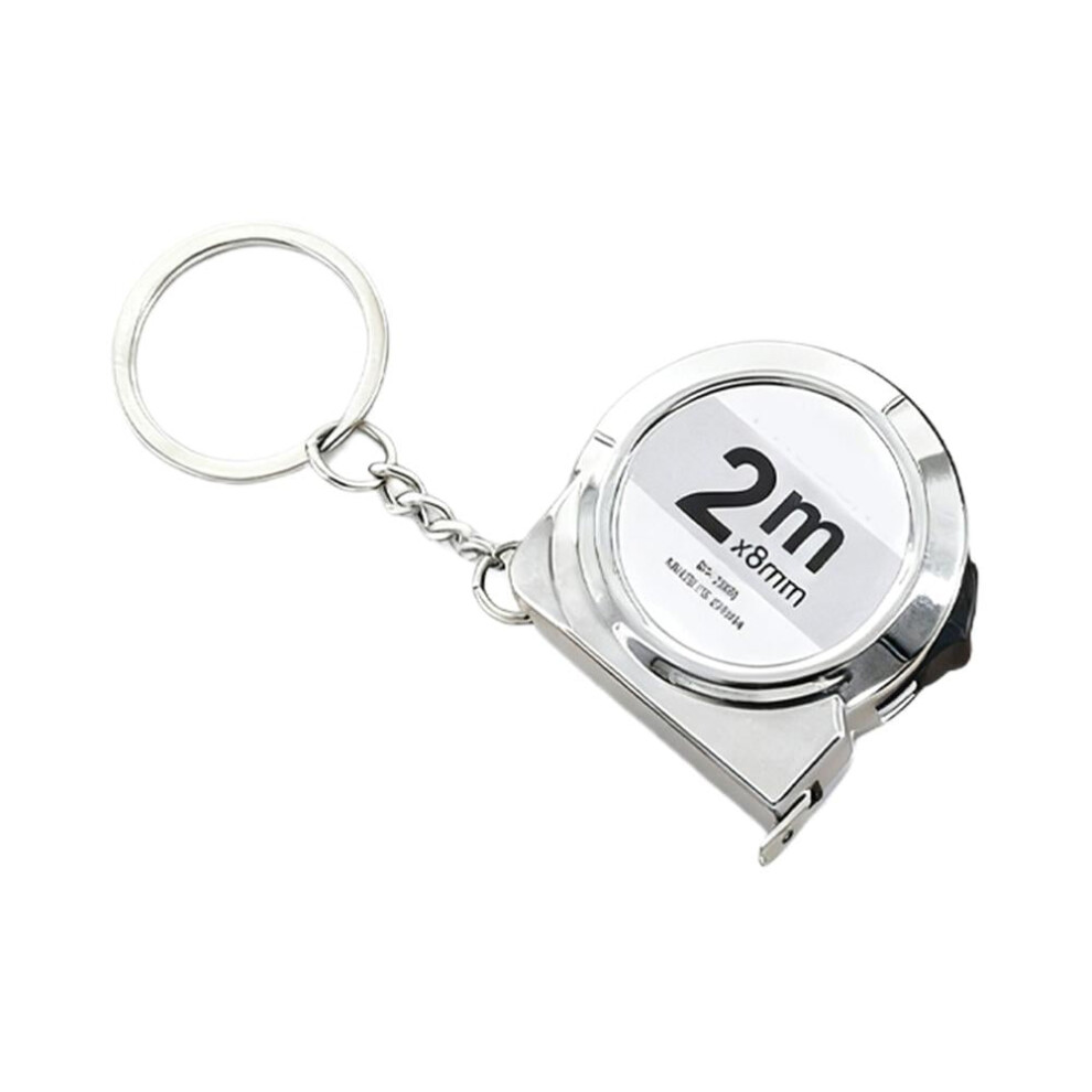 6.5Ft Mini Retractable Tape Measure Keychain With Slide Lock Â Portable, Functional For Office, Home, Prize Bags (Compatible With Keychains) 9122141122678