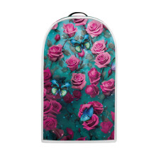 Housse de protection pour robot culinaire Rose et Papillon, antidérapante et anti-poussière, idéale pour la cuisine. Dimensions : 40,5 cm (H) x 24