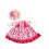 Blue Rose Goose Outfit with Hat 41x28cm 2 pcs 1