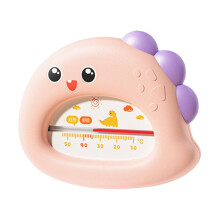 Baby Bath Thermometer with Floating Dinosaur Toy, 2-in-1 Water Temp Monitor for Infants – Compatible with All Bathtubs