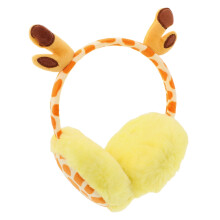 Cartoon Animal Earmuffs Plush 1Pcs 8.7X7.1X4.3In