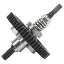 54T Aluminium Stahl Schlupfkupplung für 1/10 RC Autos Silber