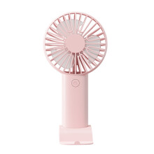 USB Rechargeable Handheld Fan – Quiet, High Wind Power, Compact & Lightweight for Office, Dorm, Travel, Hiking, Camping; Compatible with USB