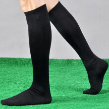 Football Soccer High Knee Over Baseball Sport Socks Men Sock Long Socks Black One size