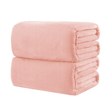 Dog Blankets for Large Dogs,Pet Blankets for Dogs,Air Conditioning Pure Color Blanket Flannel Gift Blanket Plain Color Blanket,Pink