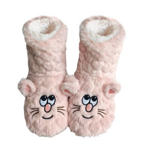 Slipper Socks Soft Indoor Bootie Cute Warm Socks with Grips for Floor Home Winter Spring Autumn Sleep Yoga Comfort