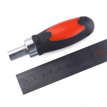 1 jeu de tournevis anti-pincement pour perceuse, tournevis manuel rouge