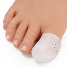 Gel Big Toe Caps, 12 Pack Toe Protectors for Women, Silicone Toe Covers Sleeves for Men, Blisters, Corns, Friction Pain Relief (Breathable, Big)