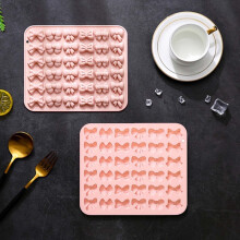 Moulds Mini Bow Silicone Mould for Chocolate Gummy Candy Cupcake Crafting 1PC Fondant Baking Tool Decorative Cookie
