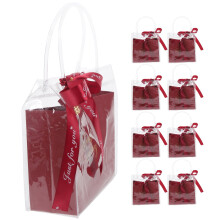 Swag Bags Wedding Favors for Guest Wedding Favor Bag PVC Gift Bags Bride 25X15cm