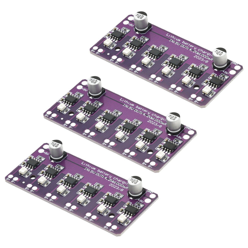 18650 4.2V/3.7V Lithiums Batteries Chargers Module High Efficiency Charging Module 6Channels Intelligent Management 9401284810339