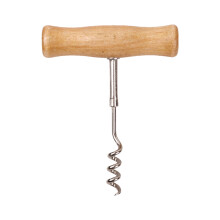 Stainless Steel Corkscrew Opener Key Portable T Shape Manual Easy Screw Pull Cork For Home Kitchen Bar Accessories