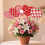 Heart Flower Picks for Table Centerpiece 15 pcs 1