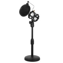 1Pcs Metal Microphone Holder with Adjustable Arm for Recording and Streaming