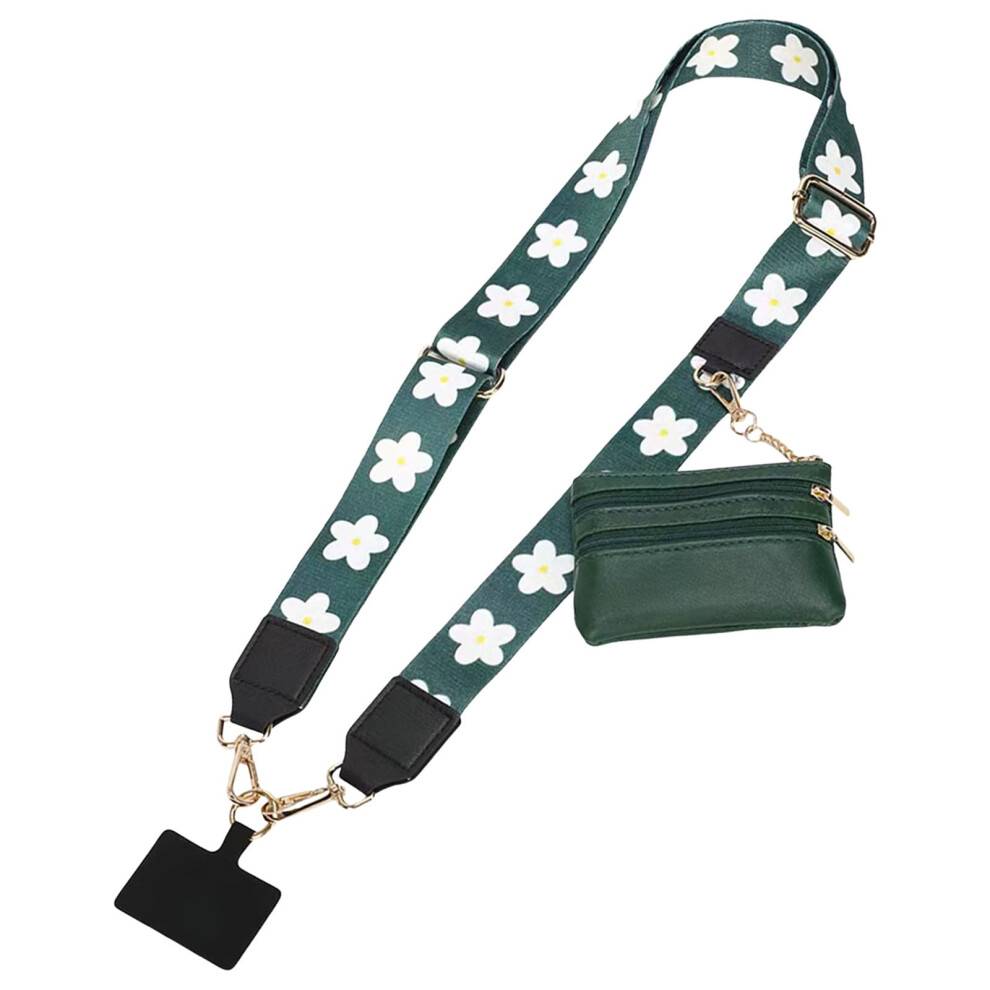 Clip And Go Strap For Phone With Wallet Crossbody Adjustable Crossbody Phone Strap With Zippered Pouch Mobile Phone Lanyard Bag 9401284811701