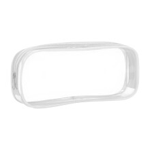 Transparent Zipper Pen Pouch, 50-Pencil Capacity, PVC+EVA Waterproof, Clear Visible, for Stationery, Cosmetics, Travel, Cables – Gift for Students &