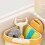 Suction Cup Sink Corner Rack, Plastic Triangular Sinks Draining Basket With Suction Cup For Kitchen Bathroom 2