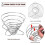 Reusable Steel Coffee Dripper Reusable Coffee Filter Baskets Coffee Dripper Paperless Permanent E1T0 5