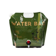 Opvouwbare watercontainer van 7,5 liter met kraan, BPA-vrij, geschikt voor voedsel, voor kamperen, wandelen en noodgevallen – compatibel met