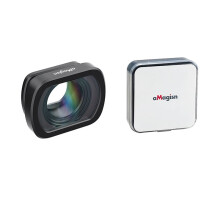 Obiettivo grandangolare 0,72X per DJI Pocket3 – Kit macro magnetico con custodia, montatura in alluminio e ottiche in vetro