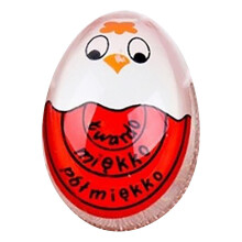 Tojásidőzítő tojások főzéséhez, színváltós jelző közepes, puha és kemény tojásokhoz, tökéletes tojásidőzítő, amely