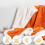 Flannel Throw Blanket Modern Solid Striped Sofa Cover 1