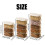 Stackable Spice Storage Box, Multi-Layer Sealed Organizer for Spices, Cereal & Condiments – Compatible with Standard Kitchen Racks 2