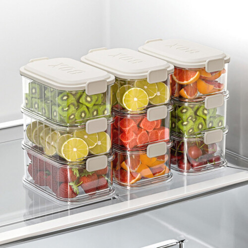 Stackable Spice Storage Box, Multi-Layer Sealed Organizer for Spices, Cereal & Condiments – Compatible with Standard Kitchen Racks 2