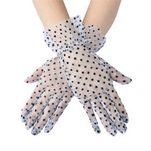 Long Gloves Mesh Gloves Fishnet Gloves Summer Gloves Compression Gloves Women White Fingerless Gloves Lace Gloves Women One Size Gray One Size