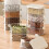Stackable Spice Storage Box, Multi-Layer Sealed Organizer for Spices, Cereal & Condiments – Compatible with Standard Kitchen Racks 7