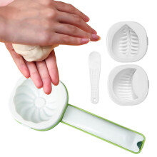 Lis na knedlíky, nepřilnavý, snadno uvolnitelný pečící nástroj Baozi Maker pro kuchyň, domácnost, kolej, byt, empanády, mooncakes