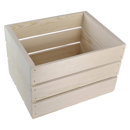 Ξύλινο κιβώτιο, εξωτερικές διαστάσεις 16x12,25x9,25 ίντσες