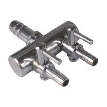 Aquarium Airflow Control Lever Valve – Stainless Steel Multi-Port T-Shaped Duct Regulator, Splitter & Hose Connector