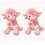 Pink Cow Plush Toy Soft 13.78 Inch 1