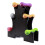 (Solid black) 3-Tier ABS Dumbbell Rack, Home Gym Storage 4