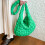 Quilted Nylon Shoulder Bag 36x4x26cm 5