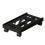 Adjustable Computer Tower Stand with 4 Locking Wheels, Mobile Ventilated Pc Rack for Desktop Computer Host, Fits Under Desk, White or Black 2