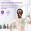 Bath Back Scrubber Long Handle Shower Tool Back Brush 1PC Green 4