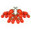 Artificial Cherry Tomatoes Model Red Foam 2pcs 8
