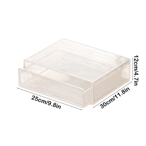 Iron Closet Split Drawer Organizer – Adjustable, Heavy-Duty, Space-Saving Clothing Compartment, Durable Wardrobe Solution 2