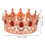 Alloy Crown Cake Topper with Rhinestones Type 2 7