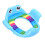 (Blue) Kids Toilet Training Seat with Backrest 2