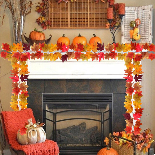 Maple Leaf Garland 100 cm Fall Decor 1